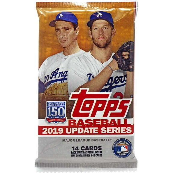 MLB Topps 2019 Update Baseball Trading Card Pack (14 Cards)