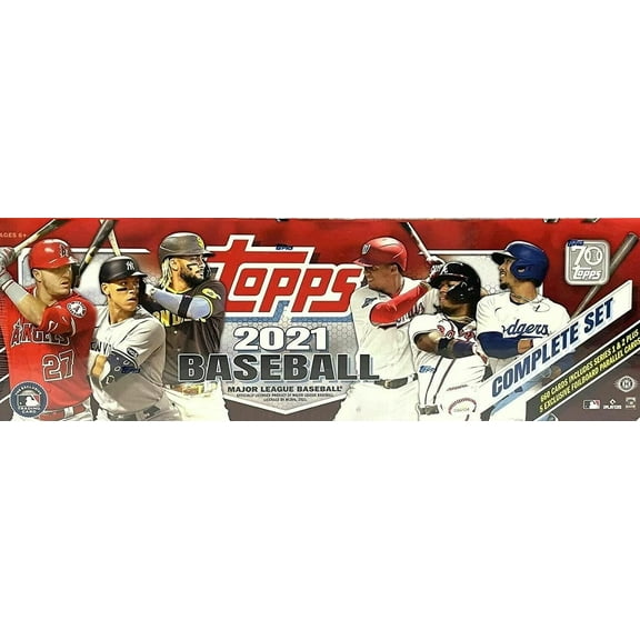 MLB Topps 2021 Baseball Trading Card Complete Set | 665 Cards
