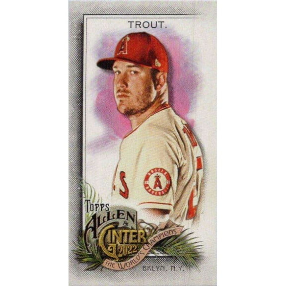 MLB Topps 2022 Allen & Ginter Baseball Mike Trout Trading Card #35 (Mini)