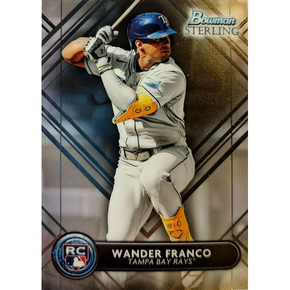 MLB Topps 2022 Bowman Sterling Baseball Wander Franco Trading Card BSR-31 (Rookie)
