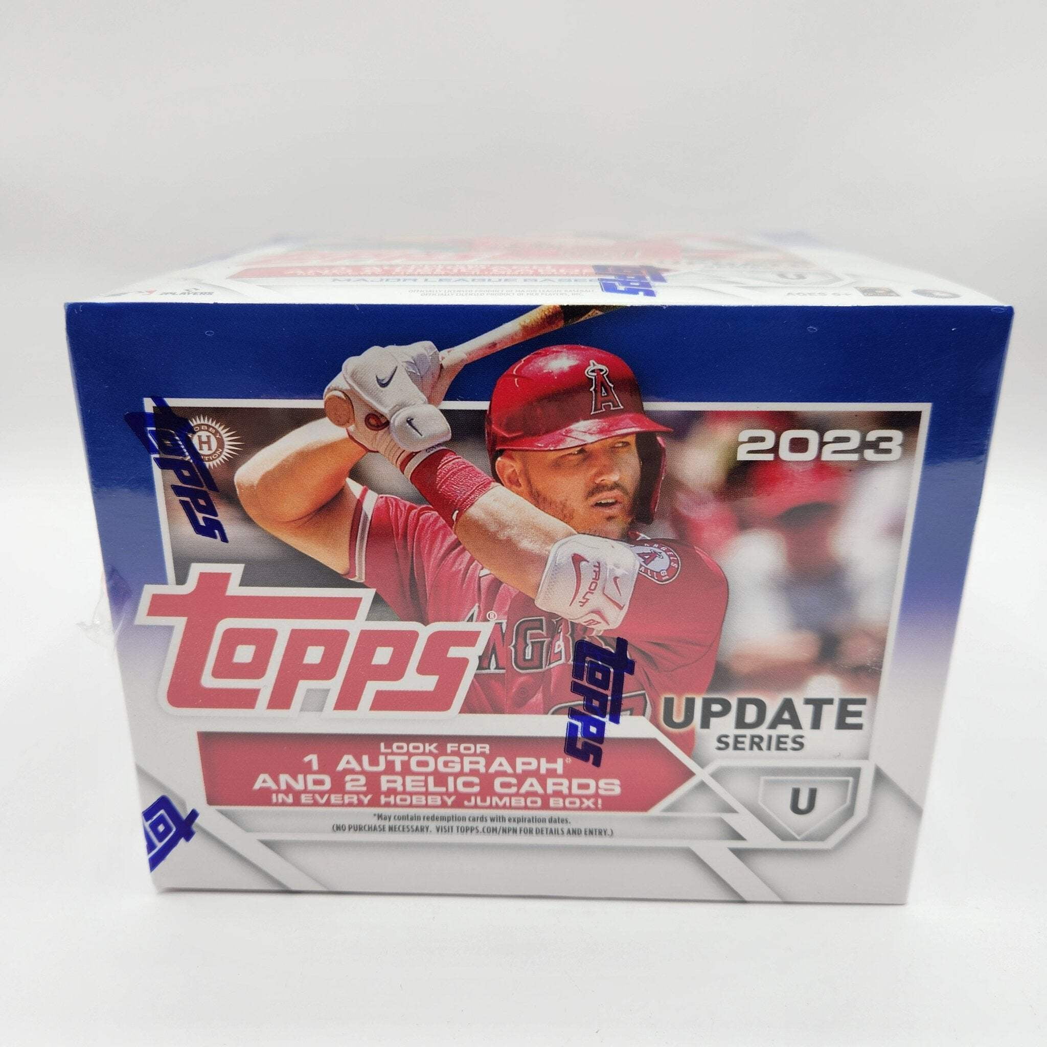 Topps 2023 MLB Update Series Jumbo Hobby Box - Baseball Trading Cards (10  Packs, 46 Cards Per Pack) - Walmart.com