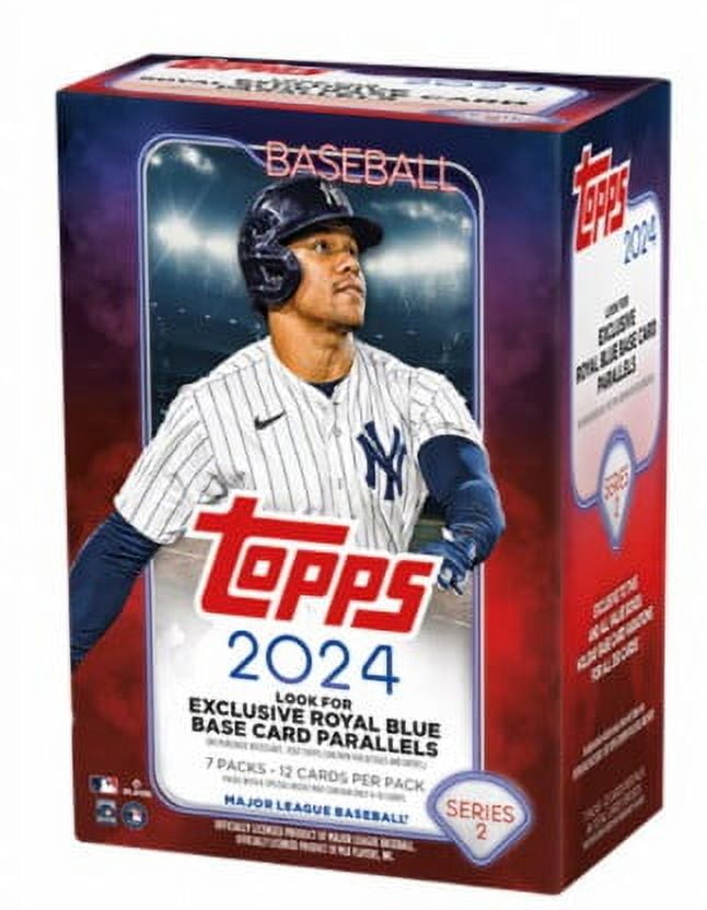 MLB Topps 2024 Series 2 Baseball Trading Card Blaster Box (7 Packs, 12 Cards Per Box) - Shohei Ohtani