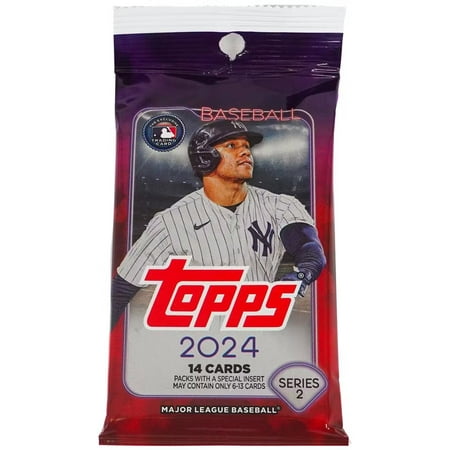 MLB Topps 2024 Series 2 Baseball Trading Card RETAIL Pack (14 Cards)