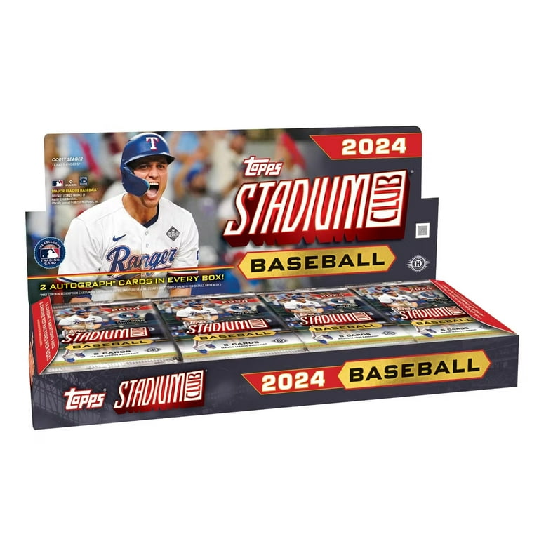 MLB Topps 2024 Stadium Club Baseball Trading Card HOBBY Box