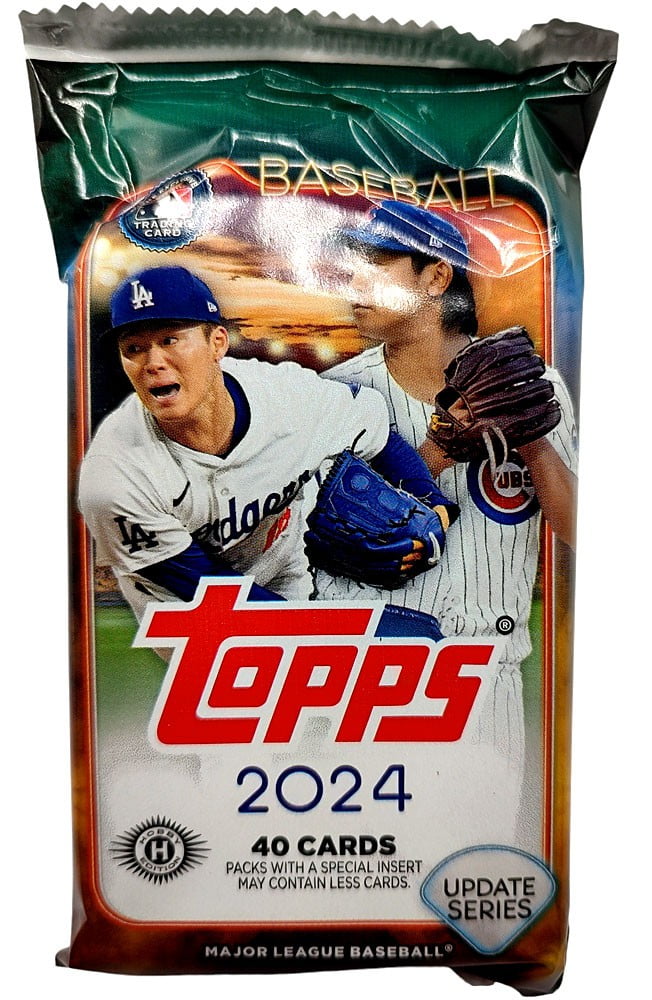 MLB Topps 2024 Update Series Trading Card Jumbo Pack (40 Cards per Pack)