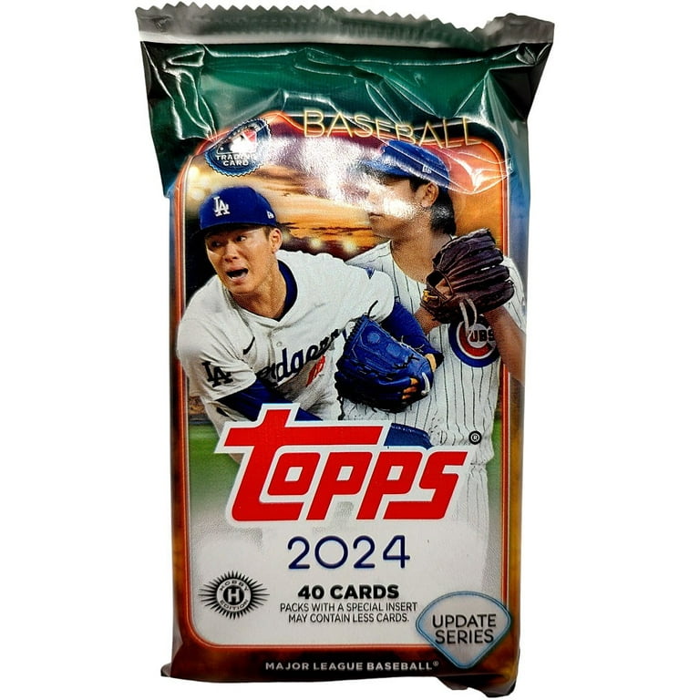 MLB Topps 2024 Update Series Trading Card Jumbo Pack (40
