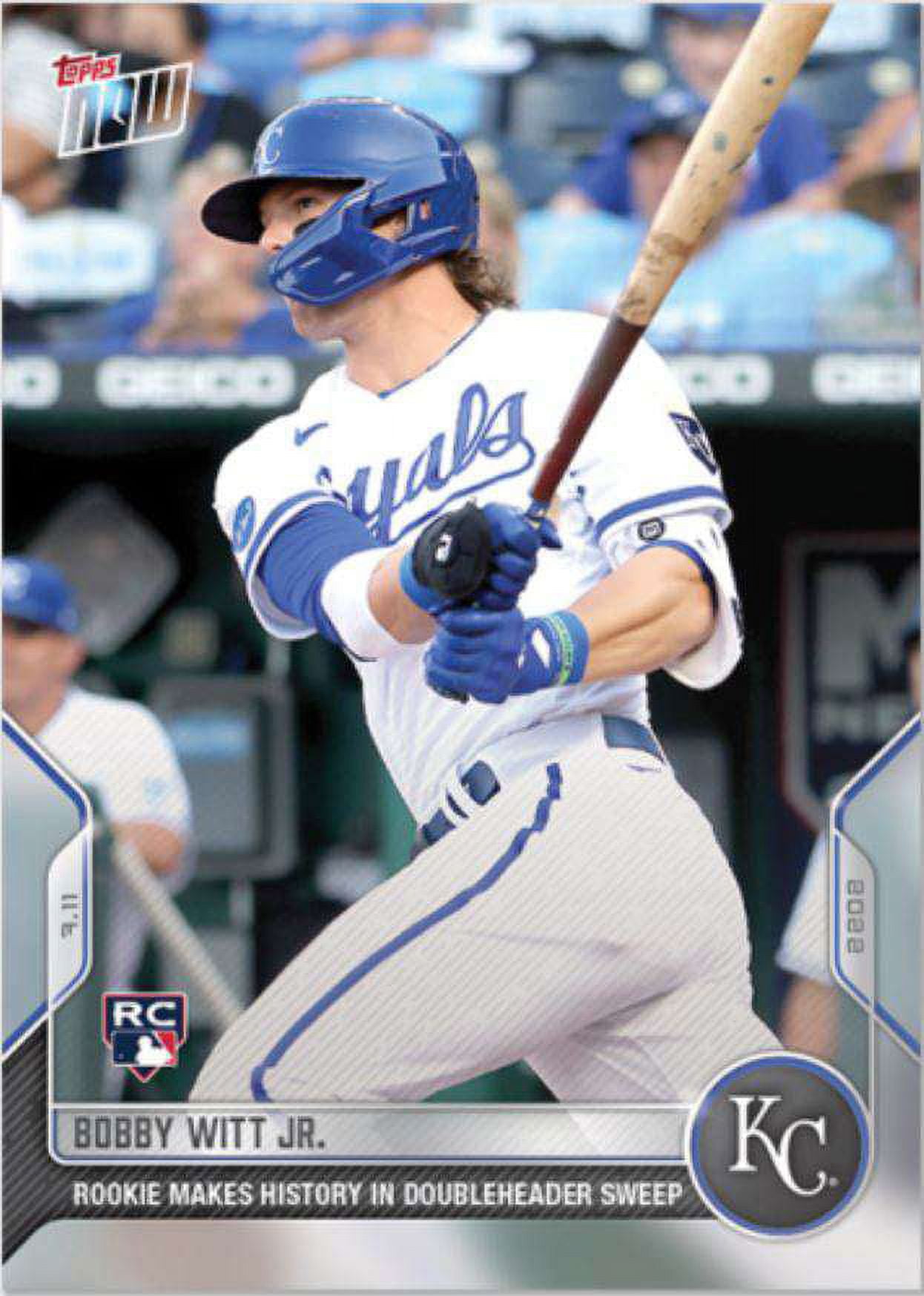 MLB Topps Now 2022 Bobby Witt Jr. Trading Card #510 (Rookie 