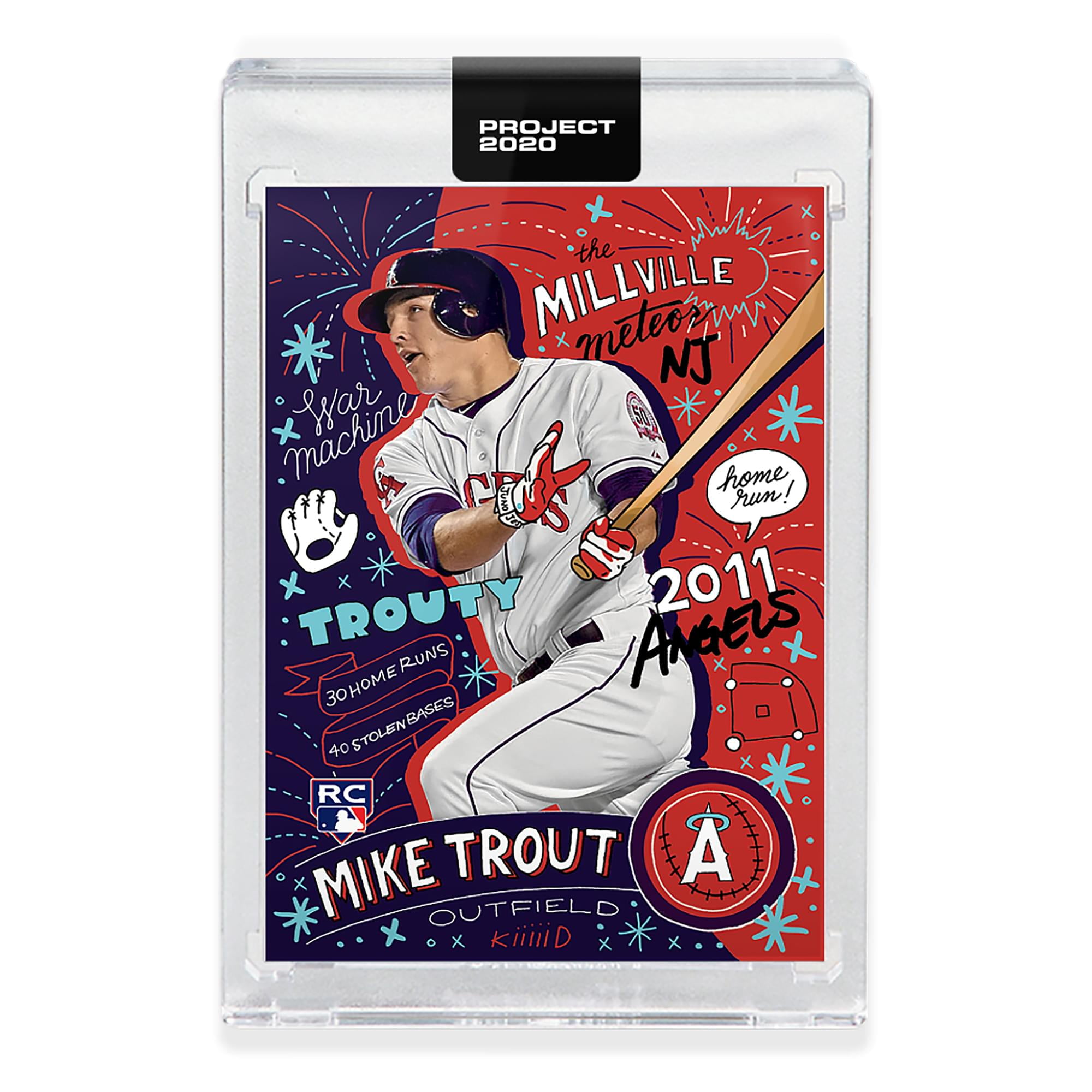 MIKE TROUT 2020 TOPPS DYNASTY マイク　トラウト Mike Trout 2020 Topps Five Star Jumbo Mlb Logo Tag Patch