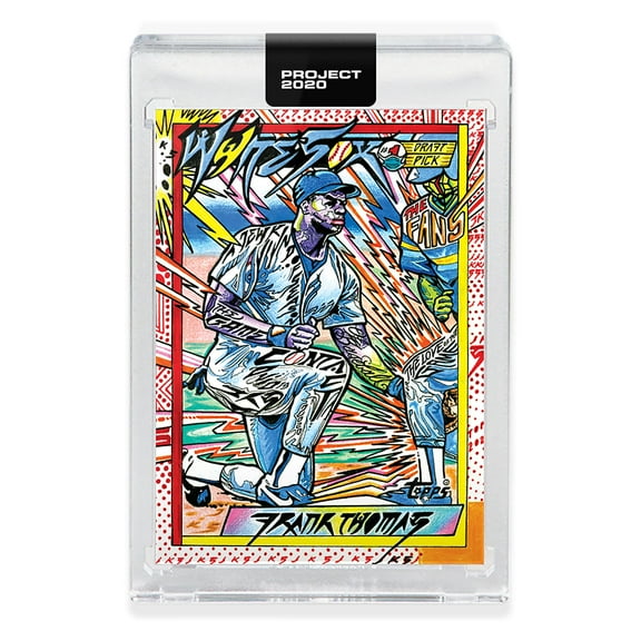 MLB Topps PROJECT 2020 Card 193 | 1990 Frank Thomas by JK5