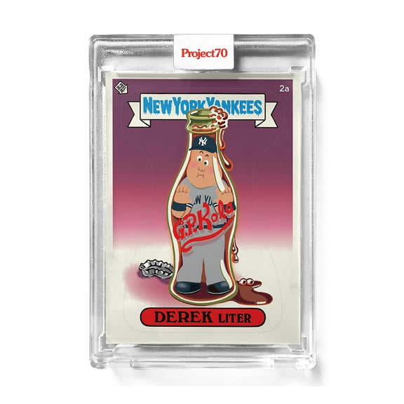 MLB Topps Project70 Card 732 | 1986 Derek Jeter by Keith Shore