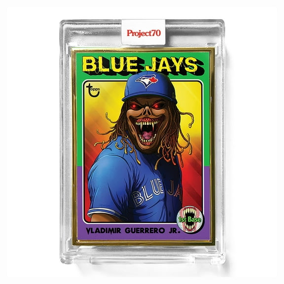 MLB Topps Project70 Card 825 | Vladimir Guerrero Jr. by Alex Pardee