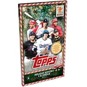 MLB Topps Trading Cards 2025 HOLIDAY Baseball Trading Card Advent Calendar Box [24 Packs]