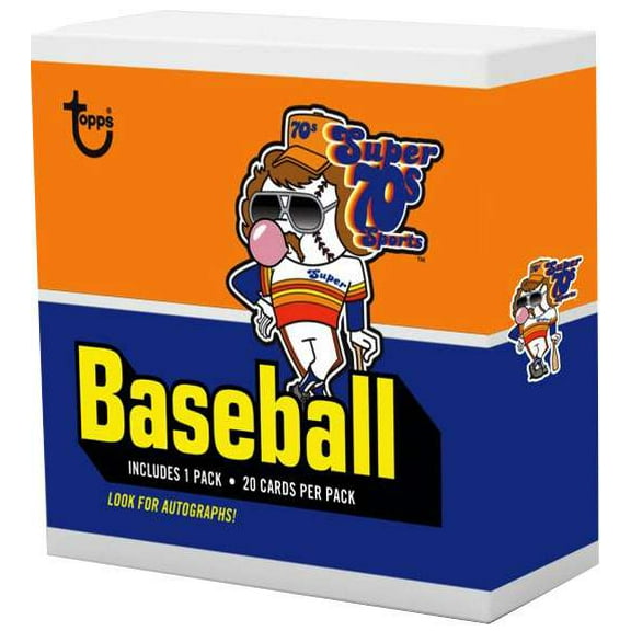 MLB Topps x Super 70's Sports Trading Card Pack [20 Cards!]