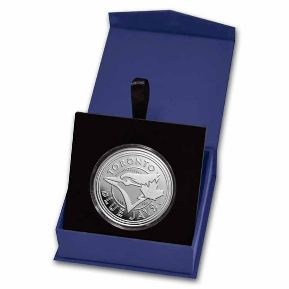 MLB Toronto Blue Jays 1 oz Silver Round (w/Box)