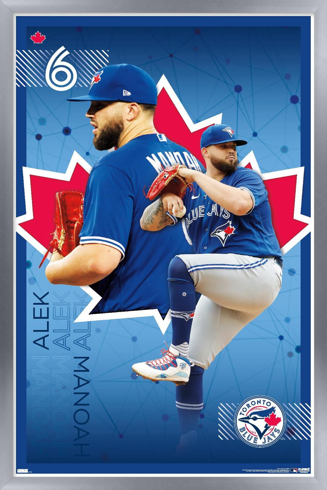 MLB Toronto Blue Jays - Logo 16 Wall Poster, 22.375 x 34 