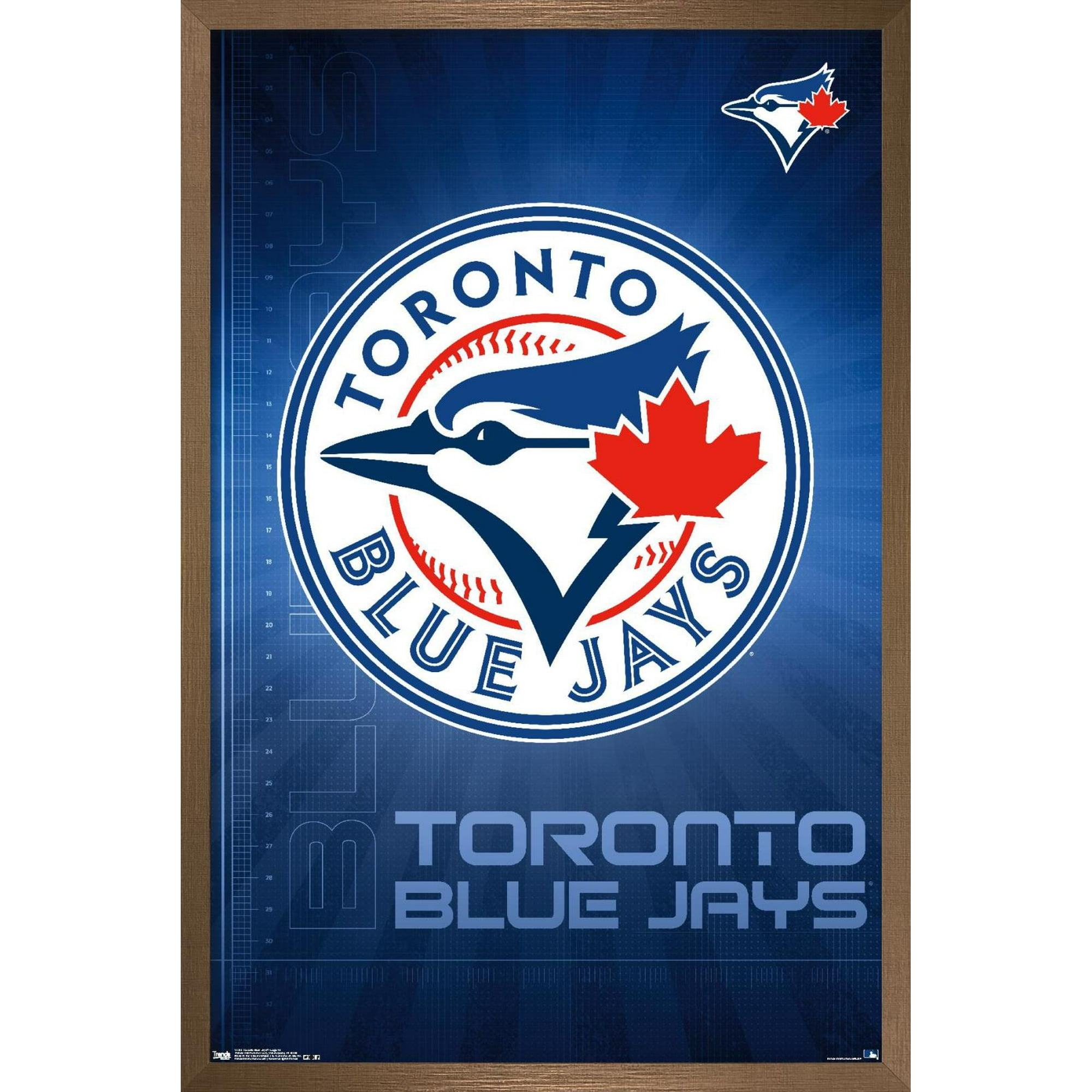 MLB Toronto Blue Jays - Logo 16 Wall Poster, 22.375 x 34