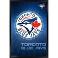 thumbnail image 1 of Toronto Blue Jays 24.25'' x 35.75'' Framed Logo Poster, 1 of 3