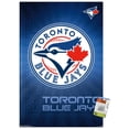 thumbnail image 1 of MLB Toronto Blue Jays - Logo 16 Wall Poster with Push Pins, 22.375" x 34", 1 of 3