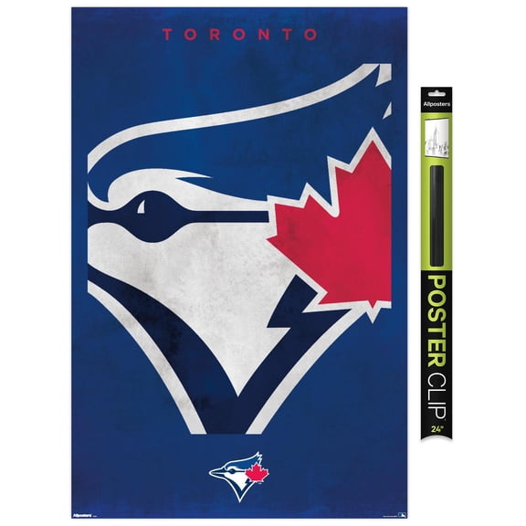 MLB Toronto Blue Jays - Logo 25 Wall Poster, 22.375" x 34"
