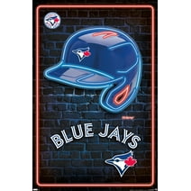 MLB Toronto Blue Jays - Neon Helmet 23 Wall Poster, 22.375" x 34"