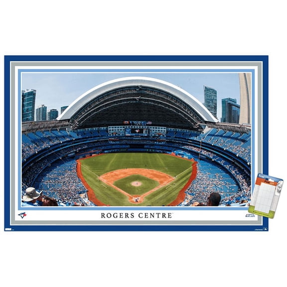 MLB Toronto Blue Jays - Rogers Centre 22 Wall Poster, 22.375" x 34"