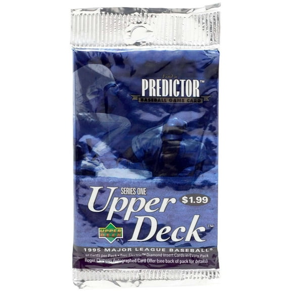 MLB Upper Deck 1995 Series 1 Baseball Trading Card HOBBY Pack (10 Cards)