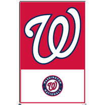 MLB Washington Nationals - Logo 22 Wall Poster, 22.375" x 34"