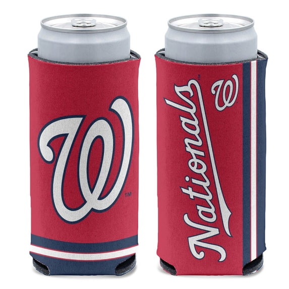 MLB Washington Nationals Prime 12oz Slim Can Cooler, Collapsible