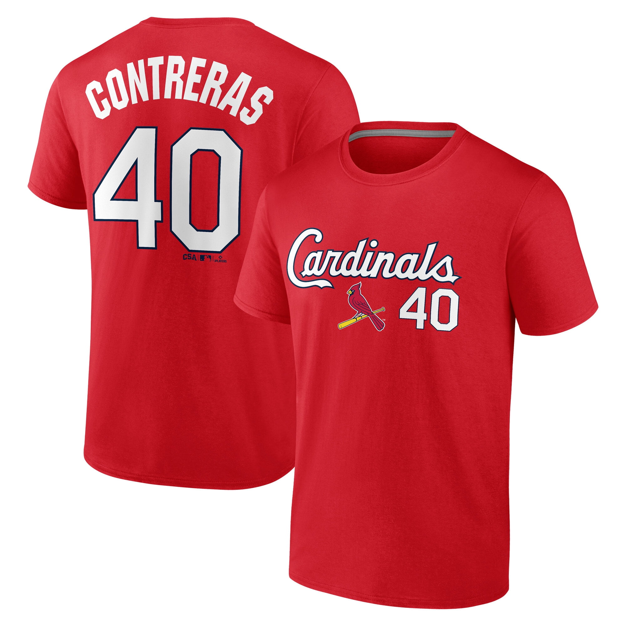 MLB Willson Contreras St. Louis Cardinals Men's Player T-Shirt ...