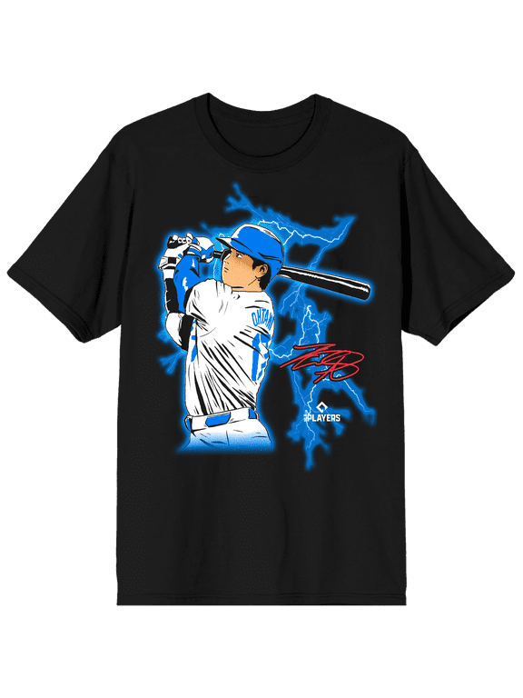 MLBPA Shohei Ohtani Swing Graphic Tee for Men-XXL