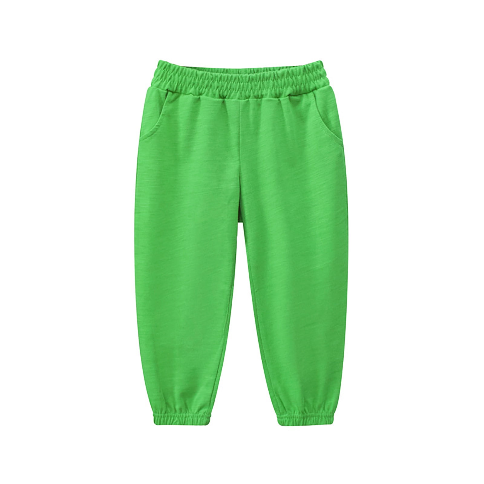 MLCDHKHUY Kids Sweatpants Soft Brushed Sweatpants Youth Athletic Jogger Pants for Boys or Girls(1-7Years)
