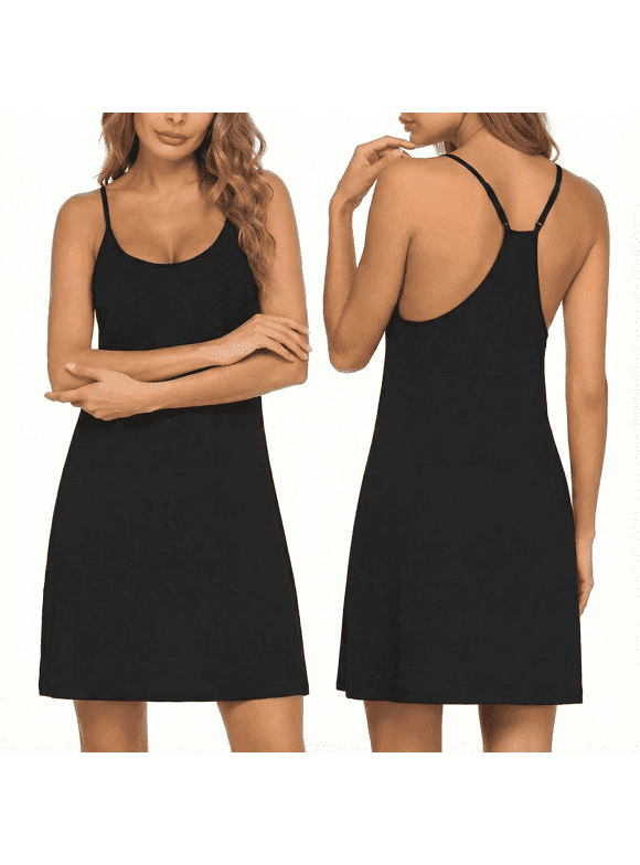 Nightgowns For Women Racerback Sleeveless Nightgown Loose And Comfortable Nightgown