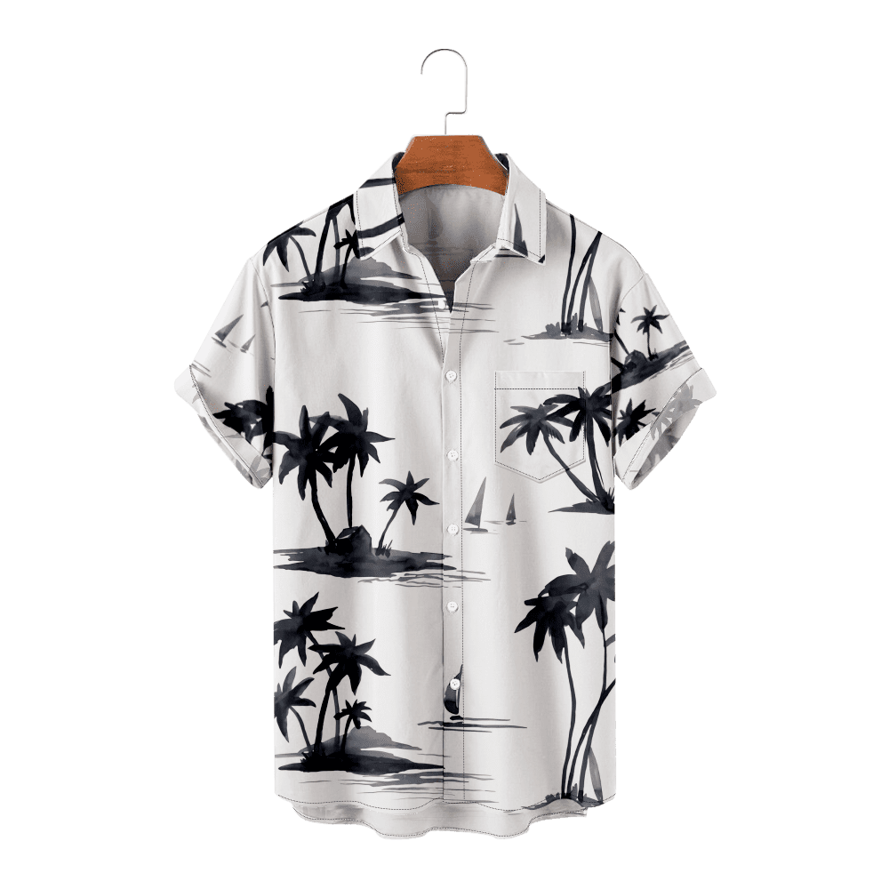 MLFU Big Tall Men Hawaiian Aloha Beach Shirts Novelty Chest Pocket Mlfu big tall men hawaiian aloha beach shirts novelty chest pocket