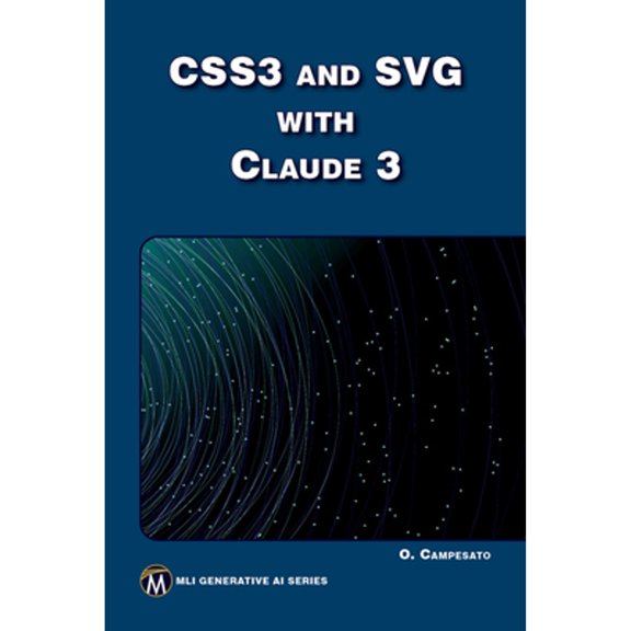 Pre-Owned MLI Generative AI CSS3 and SVG with Claude 3, (Paperback)