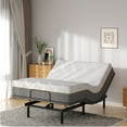 thumbnail image 1 of MLILY Adjustable Bed Frame and 12 inch King Memory Foam Mattress-Electric, Remote Control, Medium, 1 of 8