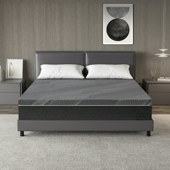 MLILY Charme House 10 inch Twin Mattress in a Box, Cooling Gel Memory Foam Mattress, Medium