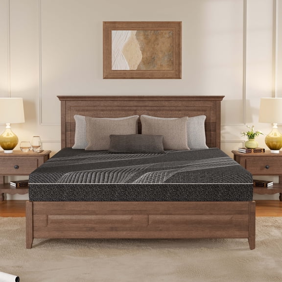 EGOHOME 12" Full Size Mattress, Cooling Gel Memory Foam Mattress in a Box, Medium Firm, Pressure Relief, CertiPUR-US