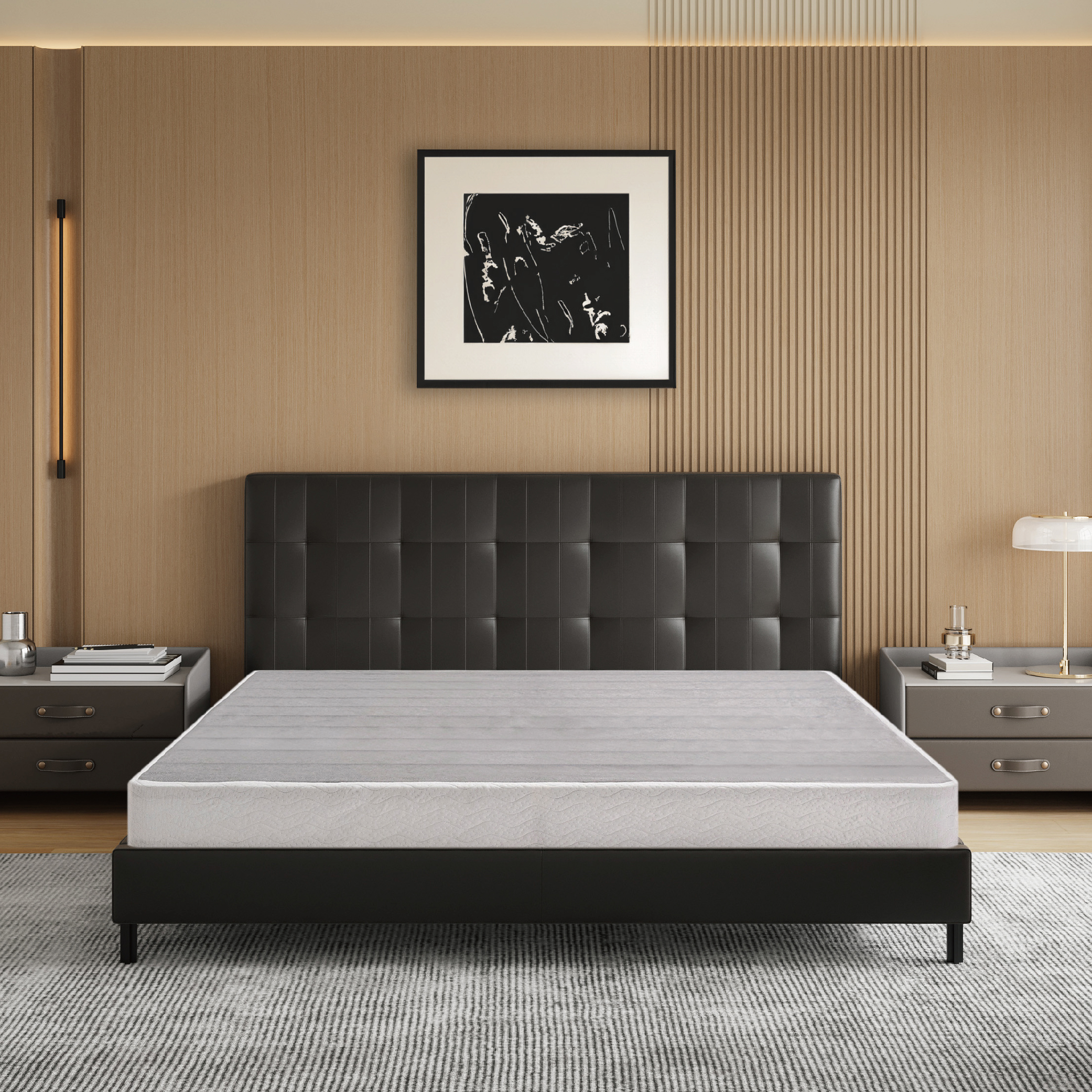 Mainstays 7.5" QuadFold Metal Box Spring, Queen