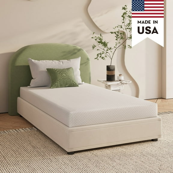 MLILY Ego 5 inch Twin Mattress, Gel Memory Foam Mattress, Bed in a Box