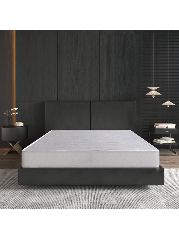 7.5 inch Full Size Metal Box Spring, Easy Assembly Mattress Foundation