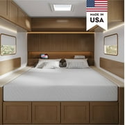 MLILY Ego 8 inch RV Mattress Short Queen Size, Camper Bed in a Box