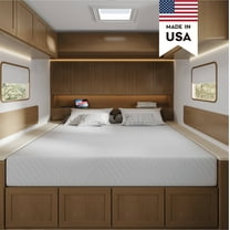 MLILY Ego 8 inch RV Mattress Short Queen Size, Camper Bed in a Box