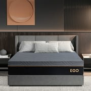 EGOHOME Ego Black 12 inch Queen Mattress in a Box, Gel Memory Foam Mattress, Medium Firm