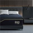 thumbnail image 1 of EGOHOME Black 14 inch Hybrid Mattress, Queen Size Memory Foam Mattress, Pocket Spring, 1 of 10