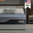thumbnail image 1 of EGOHOME Ego Black 14 inch King Memory Foam Mattress, Gel Mattress in a Box, Medium Firm, 1 of 9