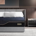 thumbnail image 1 of EGOHOME Ego Black 14 inch Queen Mattress, Cooling Gel Memory Foam Mattress in a box, Queen, Medium Firm, 1 of 11