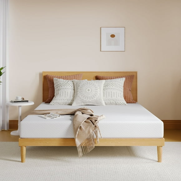 MLILY Ego Snoova 8 inch Full Size Mattress, Cooling Gel Memory Foam Mattress in a Box, Medium