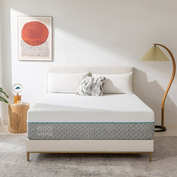 EGOHOME 14 inch Gel Memory Foam Mattress, Twin Mattress in a Box, Medium