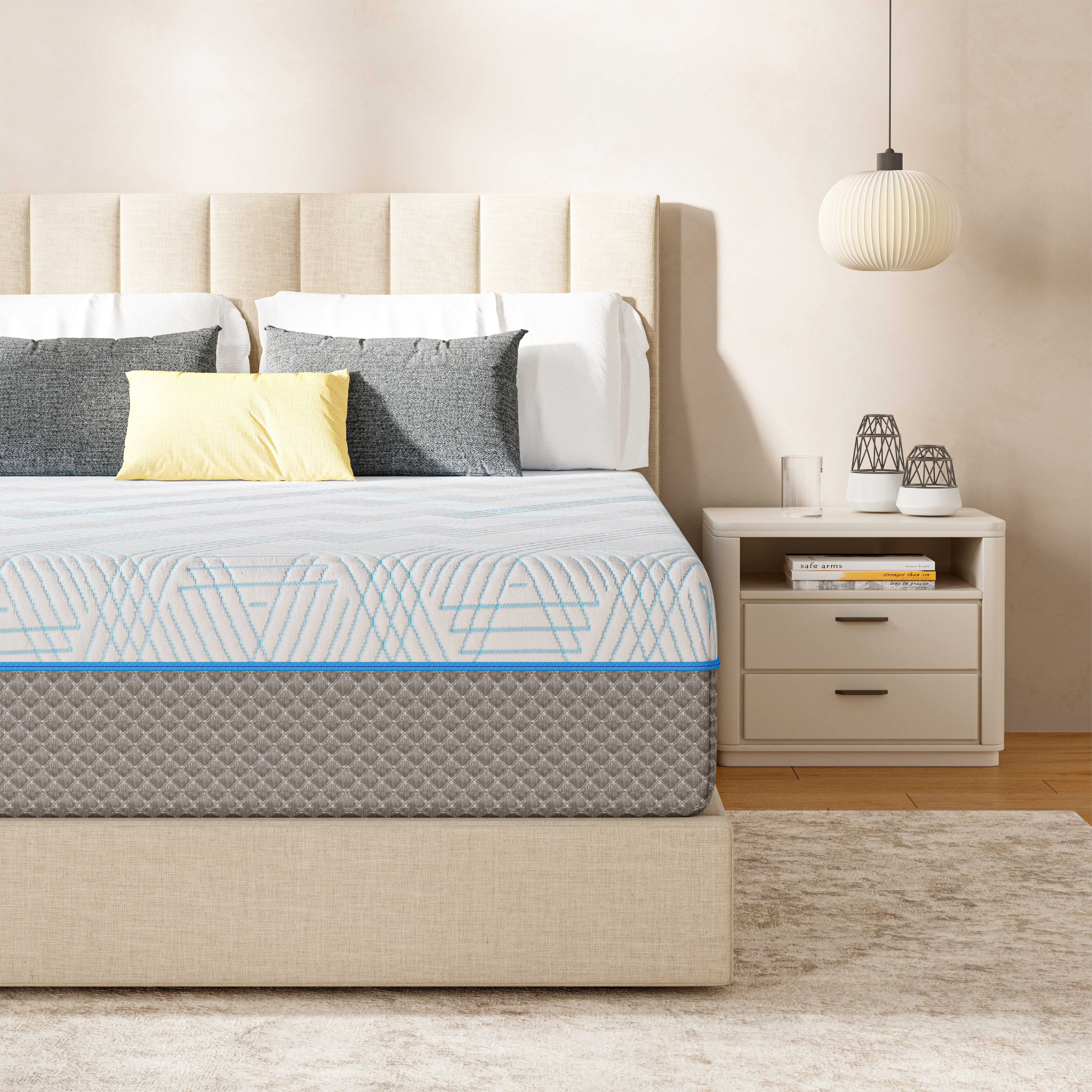 EGOHOME Full Mattress, Gel Memory Foam 10" Mattress in a Box, Ego Serenity