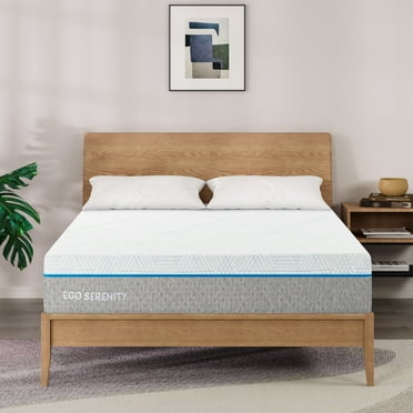 MLILY Ego Serenity 10" Twin Medium Tight Top Gel Memory Foam Mattress